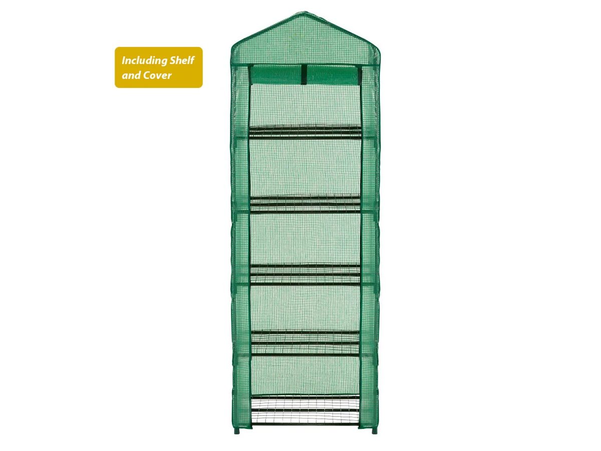 Mini Greenhouse PE 68x49x192cm — image 1