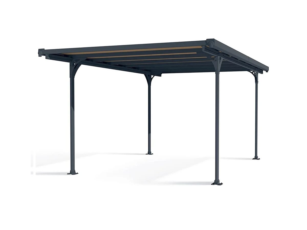 Carport Aluminium 496x300x200-230cm — image 1
