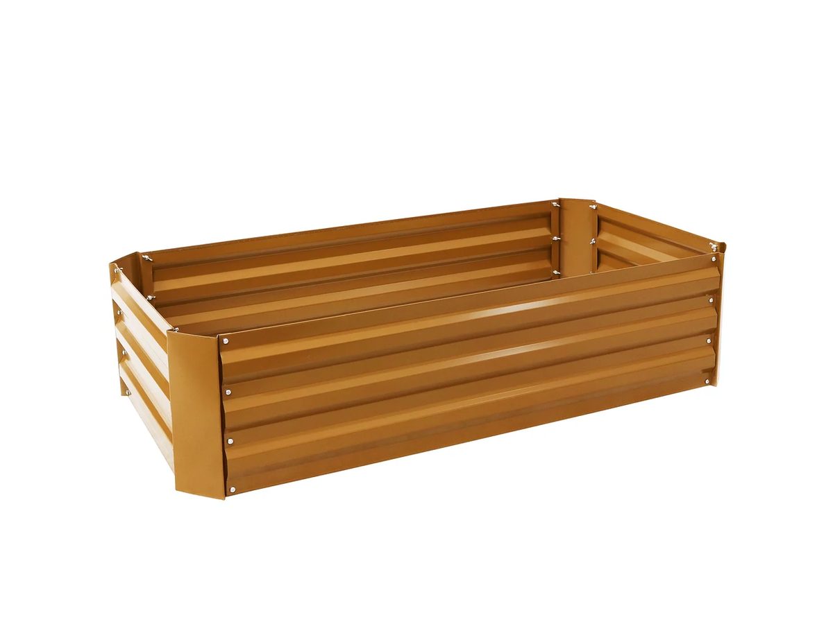 Raised Garden Bed Galvanized Steel 120x60x30cm — image 1