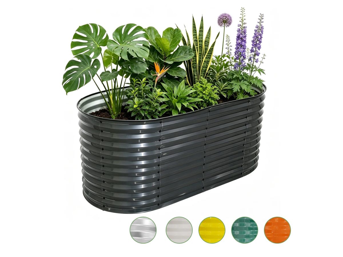 Raised Garden Bed Metal 160x80x78cm — image 1