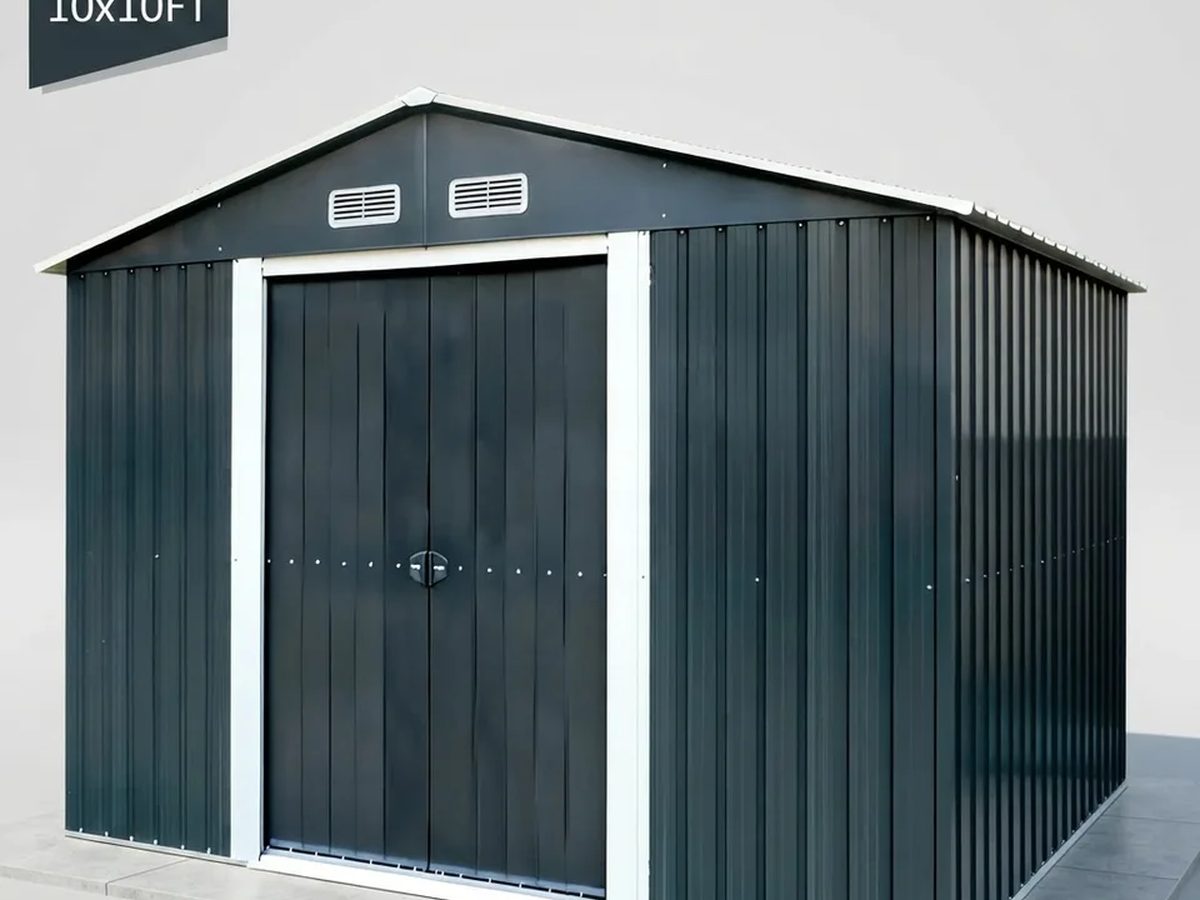 Garden Shed Metal 10x10ft — image 1