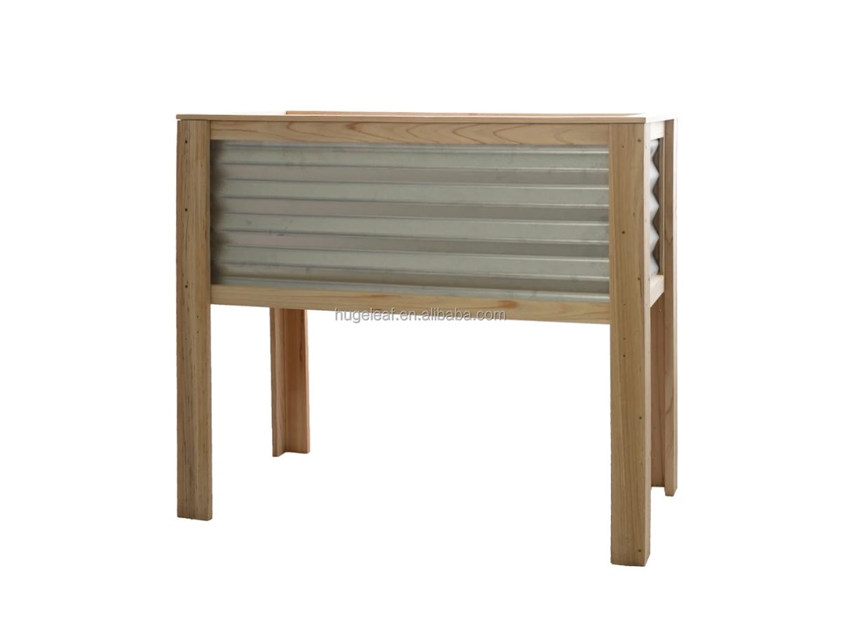 Raised Garden Bed Galvanized Steel 91x47.5x80cm — image 1