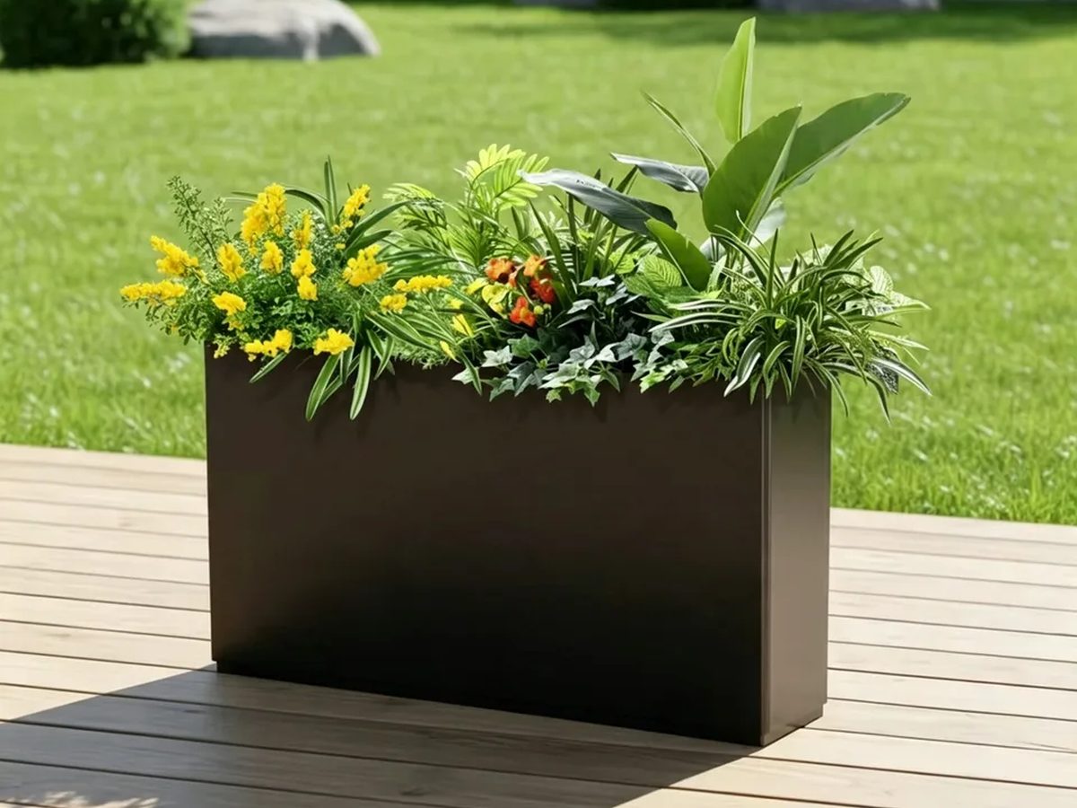 Raised Garden Bed Metal 120x60x75cm — image 1