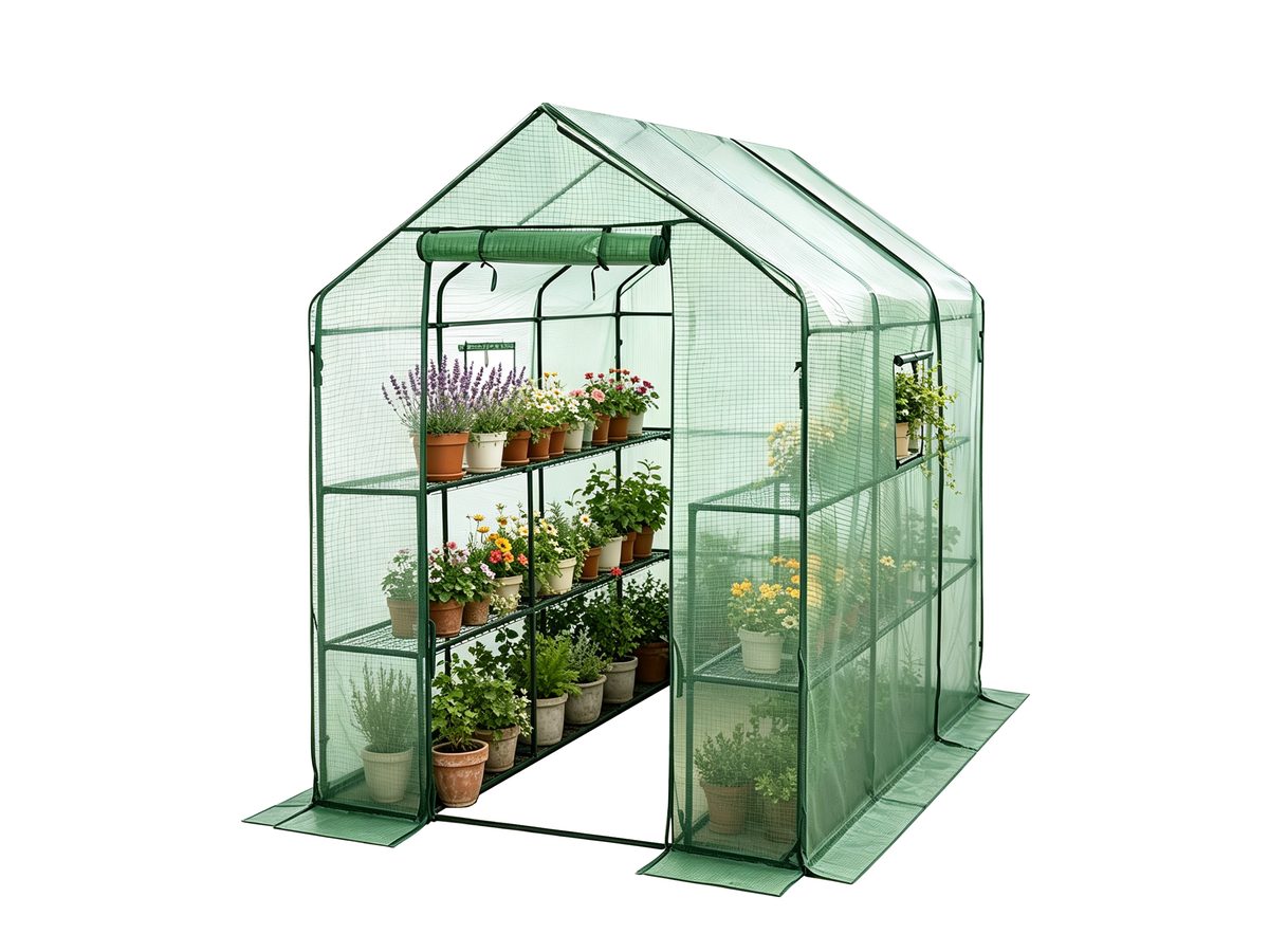 Walk-In Polytunnel 214x143x195cm — image 1