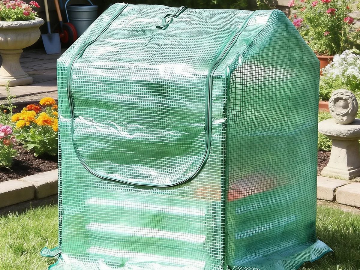 Raised Garden Bed Galvanized Steel 68x68x90cm — image 1