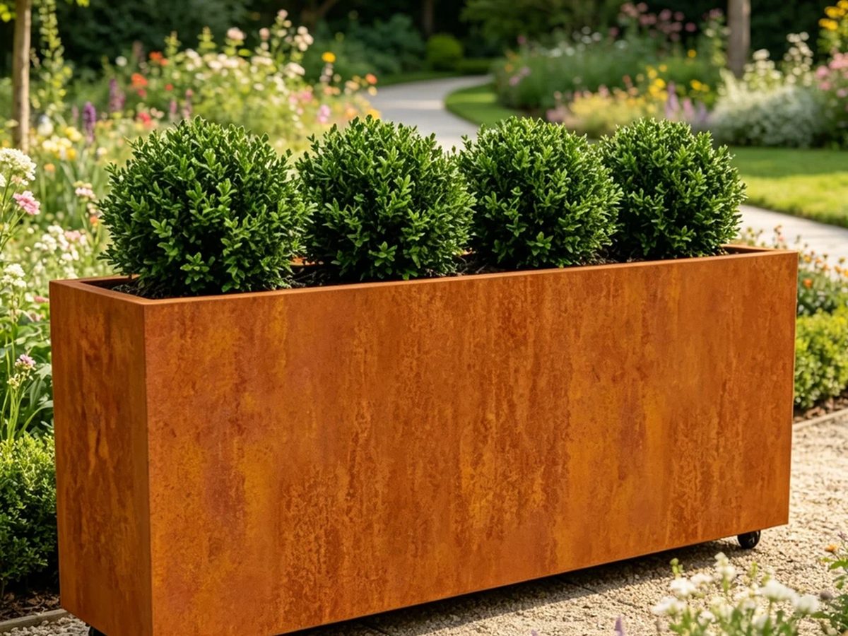 Raised Garden Bed Corten Steel — image 1