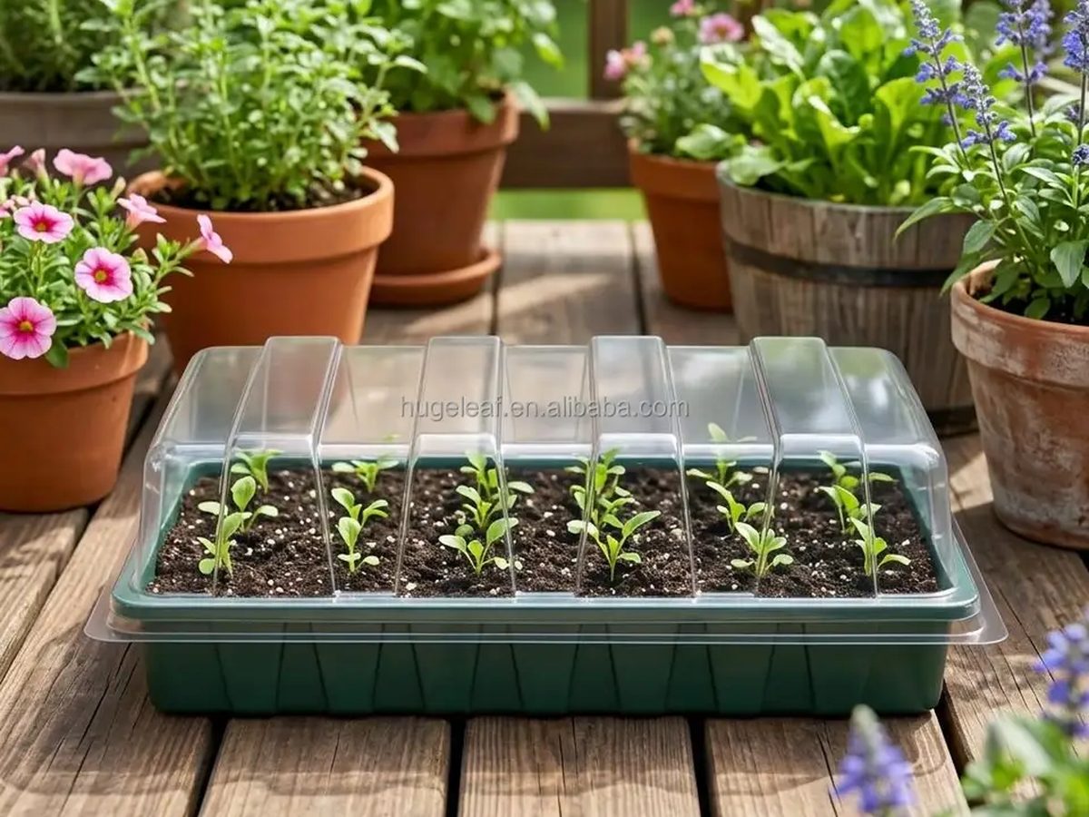 Seed Starter Tray Plastic 33.5x23x10.5cm — image 1