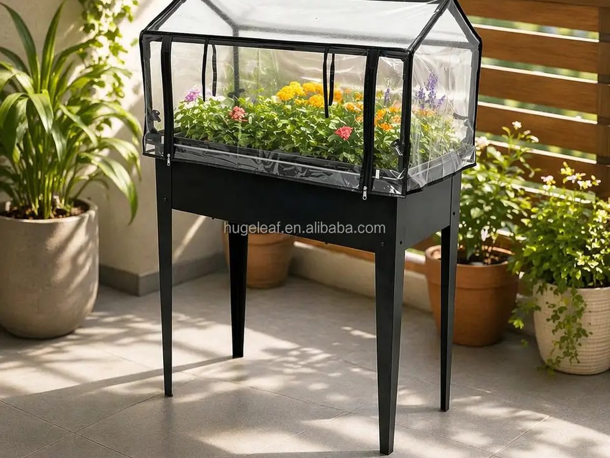 Raised Garden Bed Metal 100x48x124cm — image 1