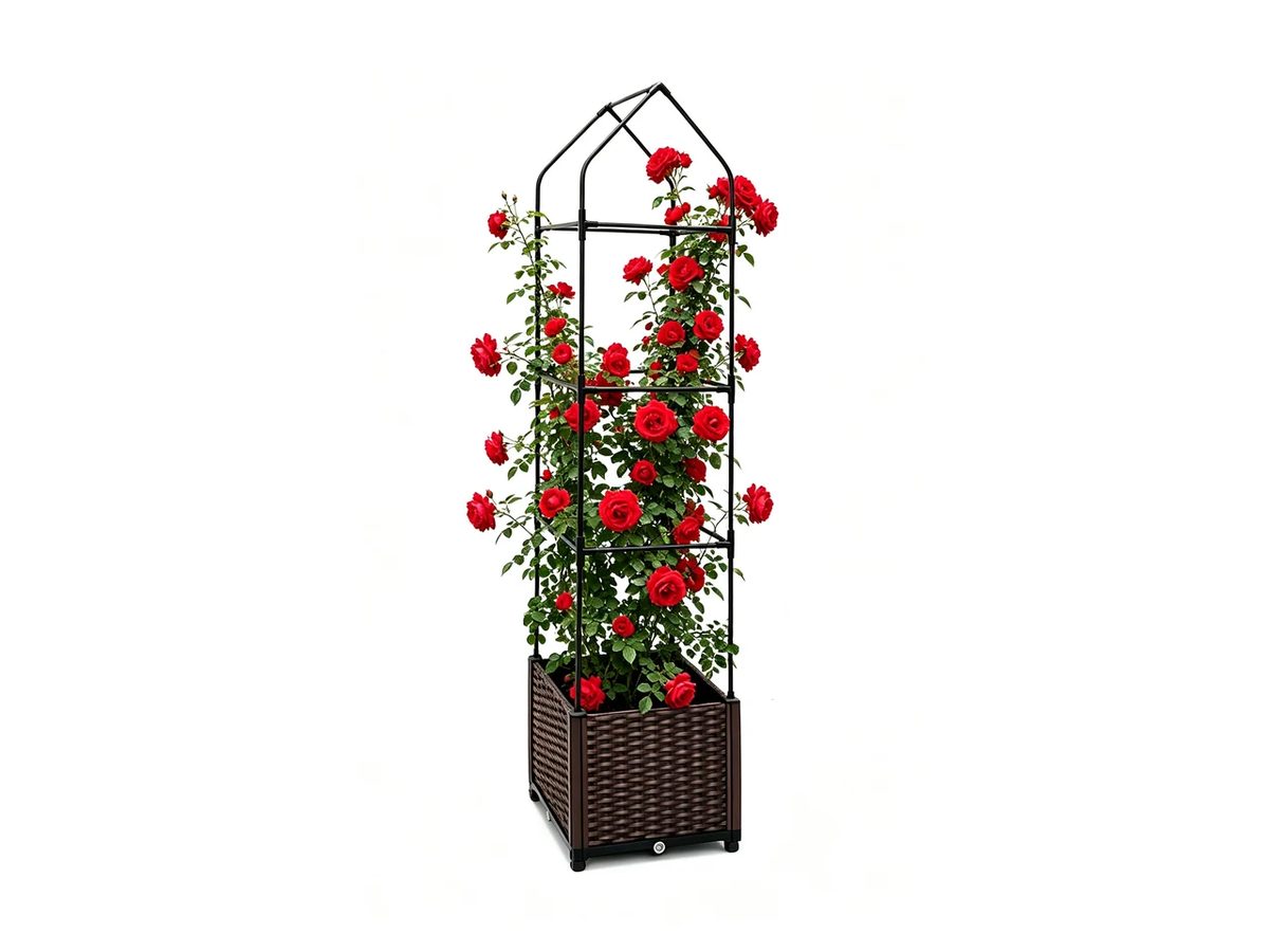 Raised Garden Bed Plastic 40x40x182cm — image 1
