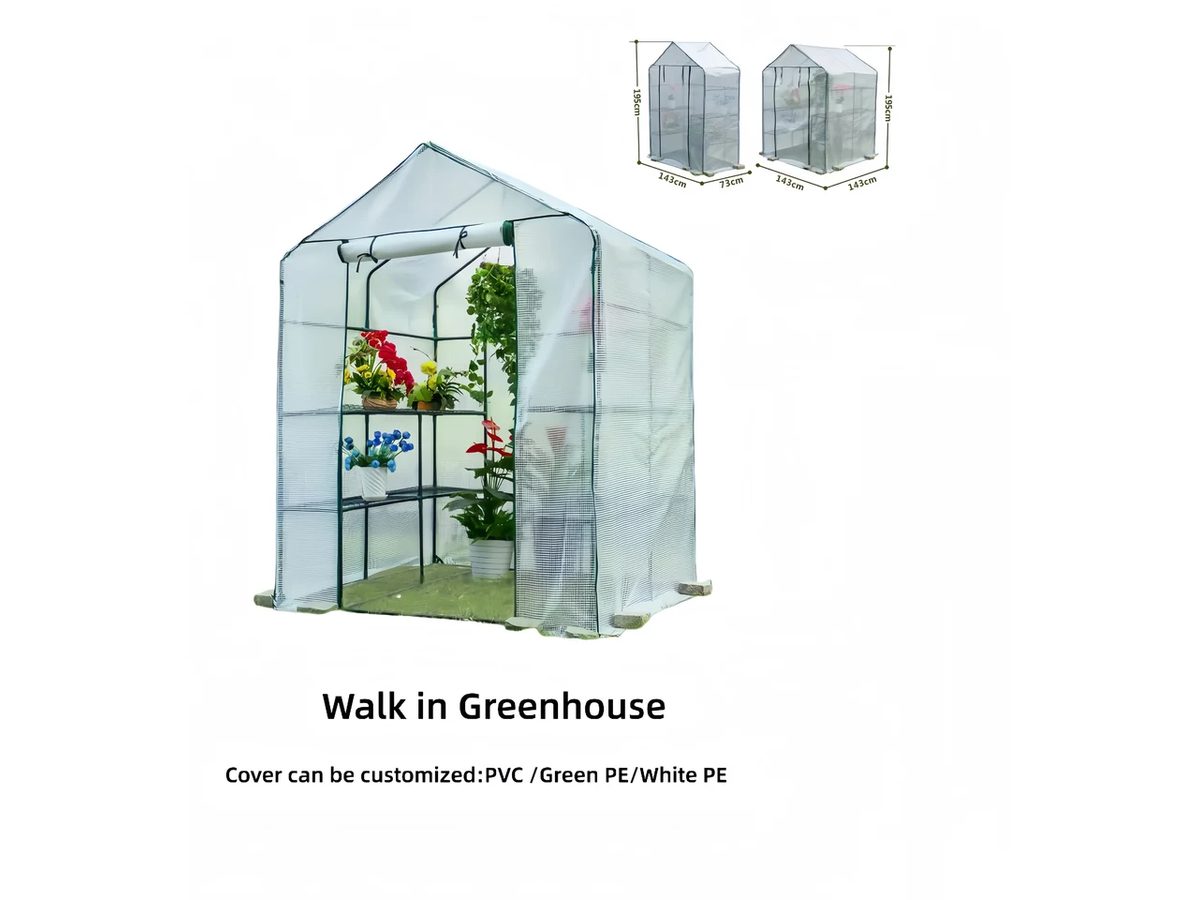Greenhouse PVC 143x143x195cm — image 1